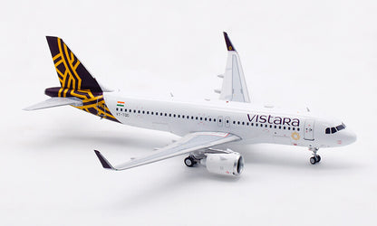 1:200 InFlight VISTARA AIRBUS A320NEO Passenger Airplane Diecast Aircraft Model