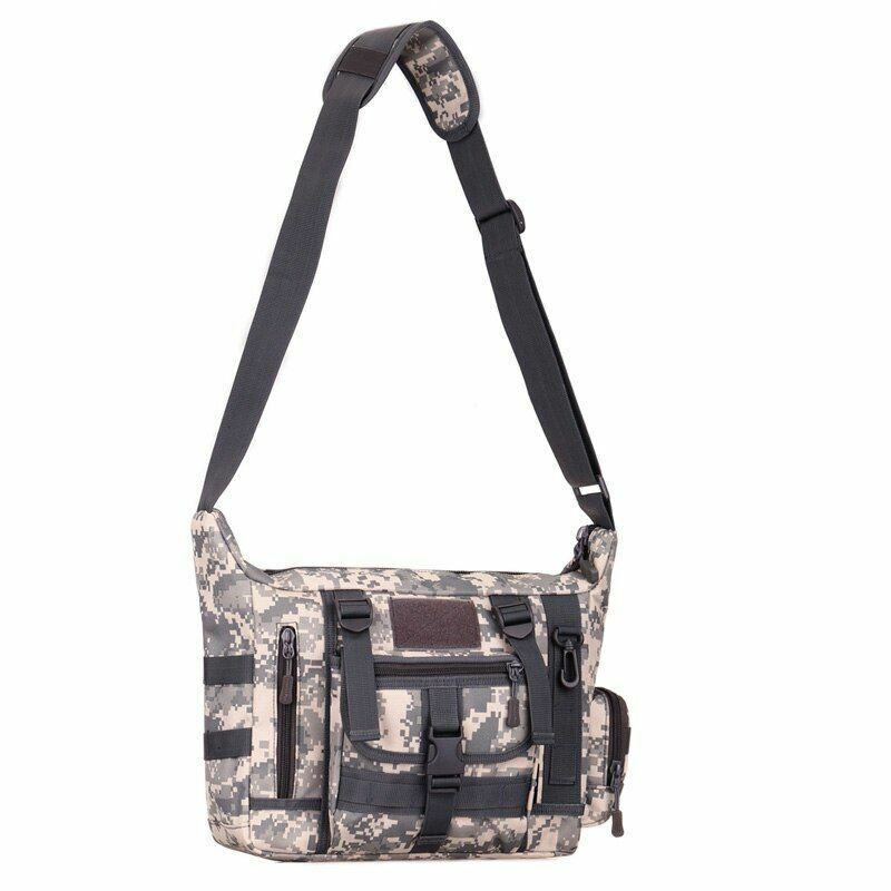 Tactical Sling Bag Waterproof Tactical Shoulder Laptop Bag Travel Hiking Outdoor