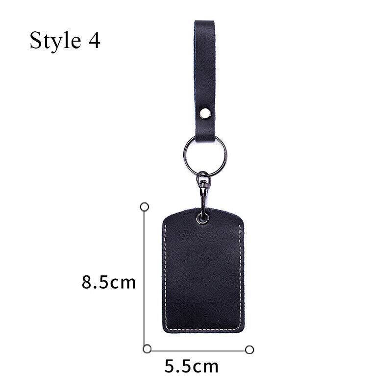 Card Holder Protective Cover Bus Card Cover ID Card Case Keychain Card Bag