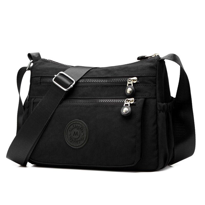Waterproof Oxford Shoulder Bag Rural Style Fashion Large Crossbody Bag Messenger