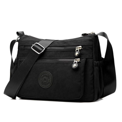 Waterproof Oxford Shoulder Bag Rural Style Fashion Large Crossbody Bag Messenger