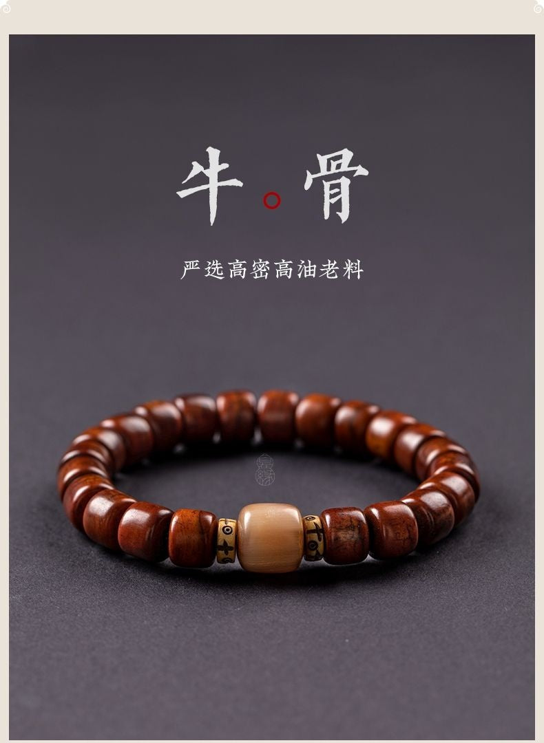 Tibetan Beads Bracelet Men Buddhist Tibetan Prayer Beads Handmade Jewelry