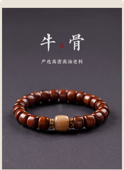 Tibetan Beads Bracelet Men Buddhist Tibetan Prayer Beads Handmade Jewelry