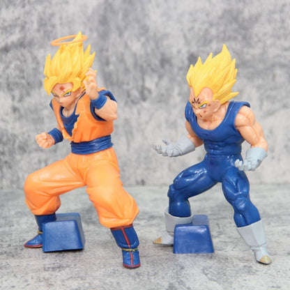 Dragon Ball Z Super Saiyan Son Goku Vegeta PVC Action Figure Model Statue Toy