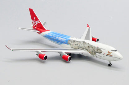 1:400 JC Wings Virgin Atlantic Boeing 747-400 Airplane Diecast Aircraft Model