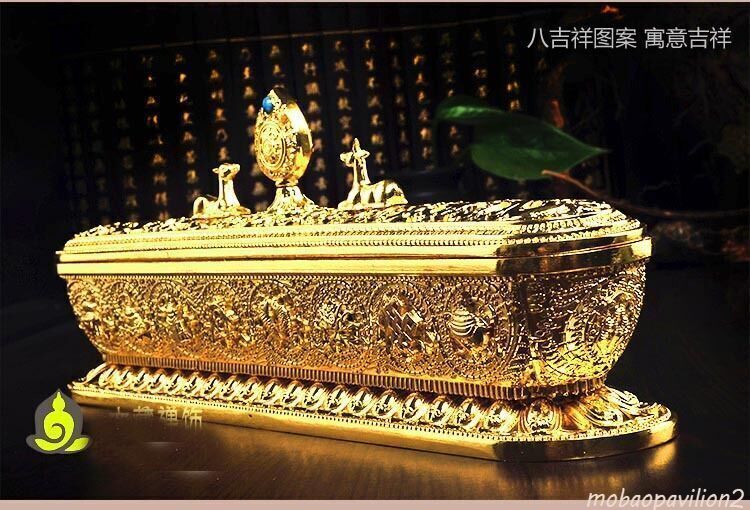 Tibet Tibetan Buddhism Tibetan Incense Burner Alloy Horizontal Incense Burner
