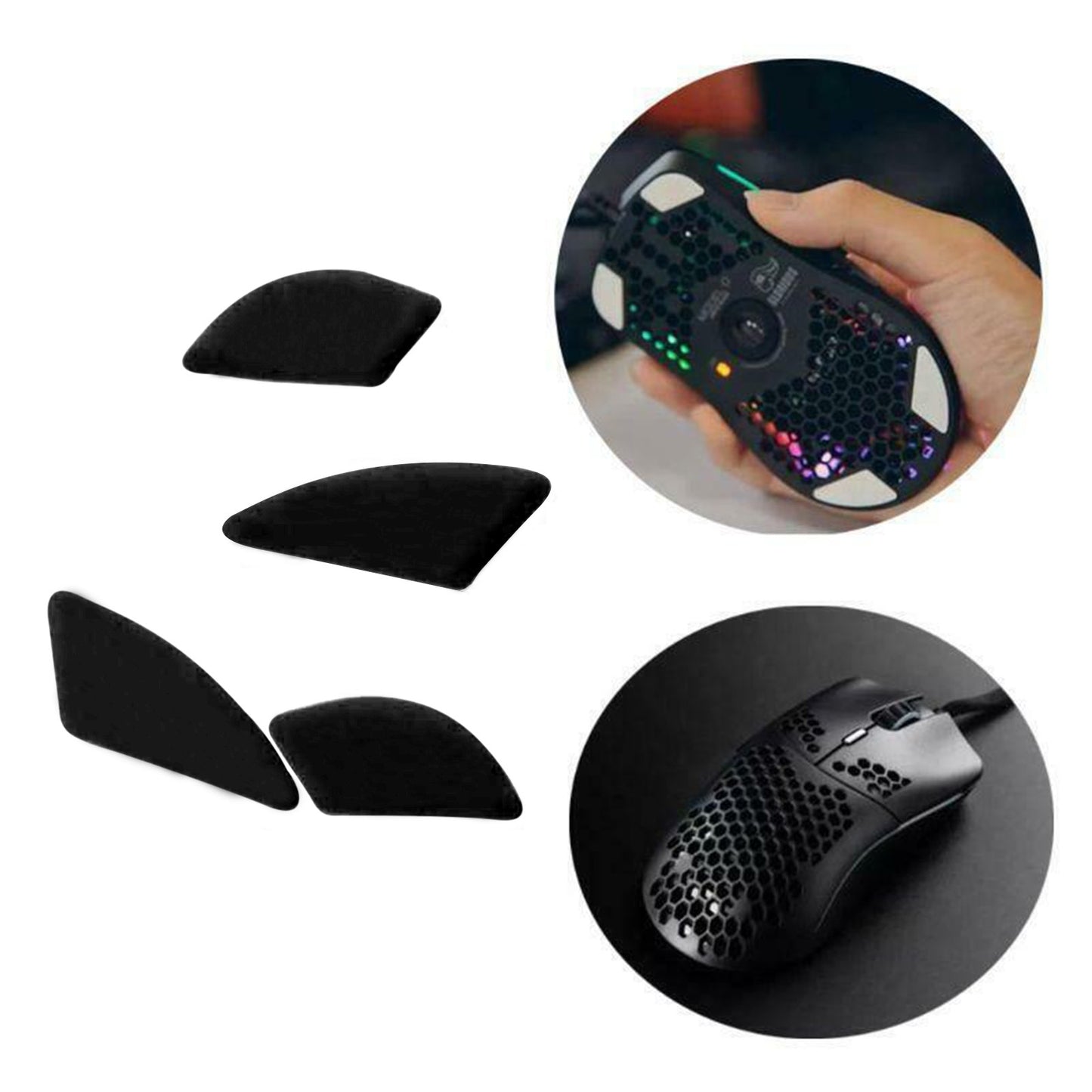 1 Set Mouse Skate Feet Glide Pad Stickers For Glorious Model O Odin Mouse