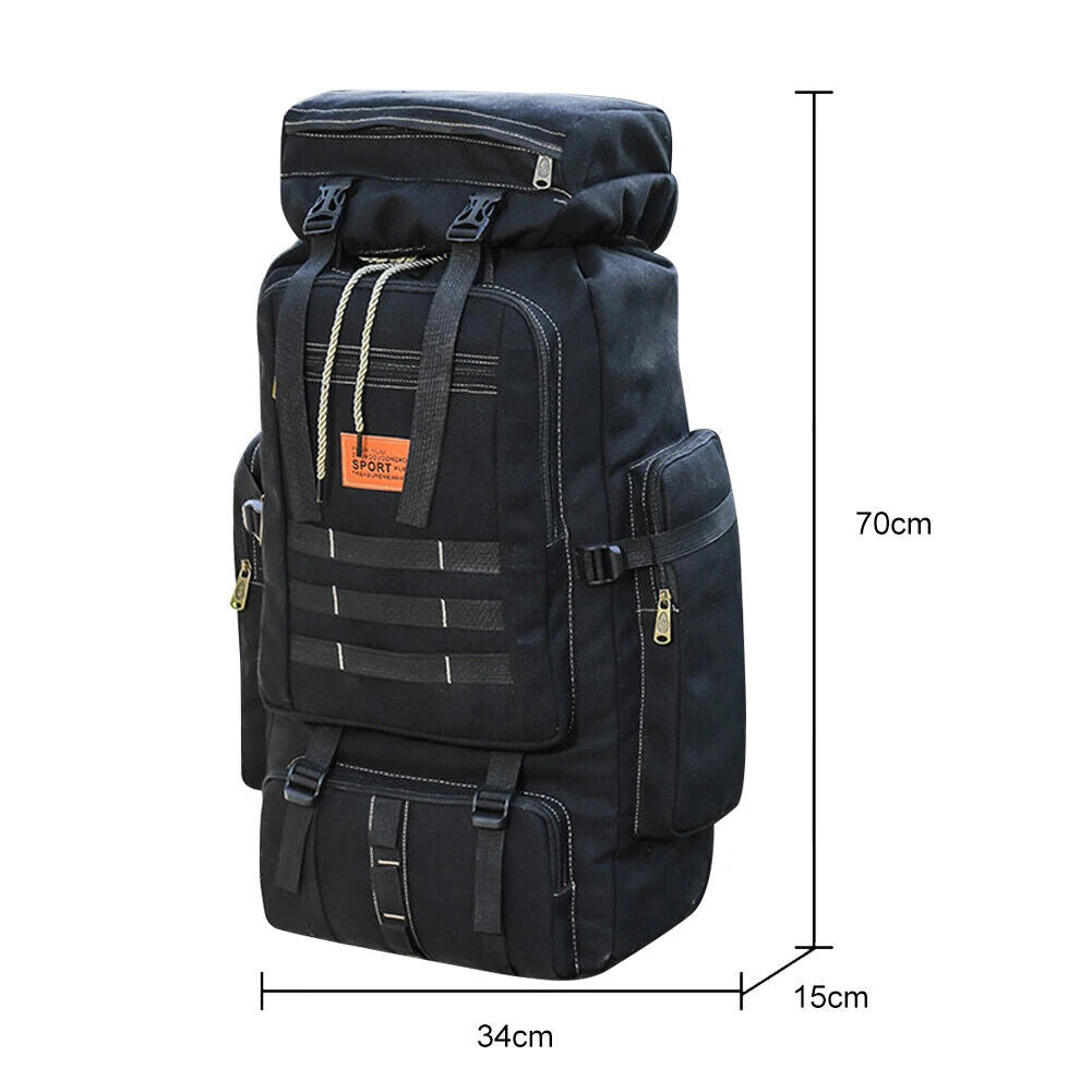 80L Sport Travel Bag 600D Oxford Backpack Tactical Backpack for Outdoor