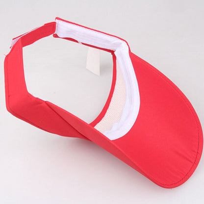 No Top Sun Hat Neutral Hat Adjustable Outdoor Sun Hat Empty Top Hat Sunshade