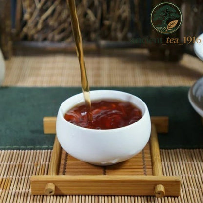 500g Liu Pao Brick Tea Guangxi Aged Liu Bao Tea Black Tea Dark Tea