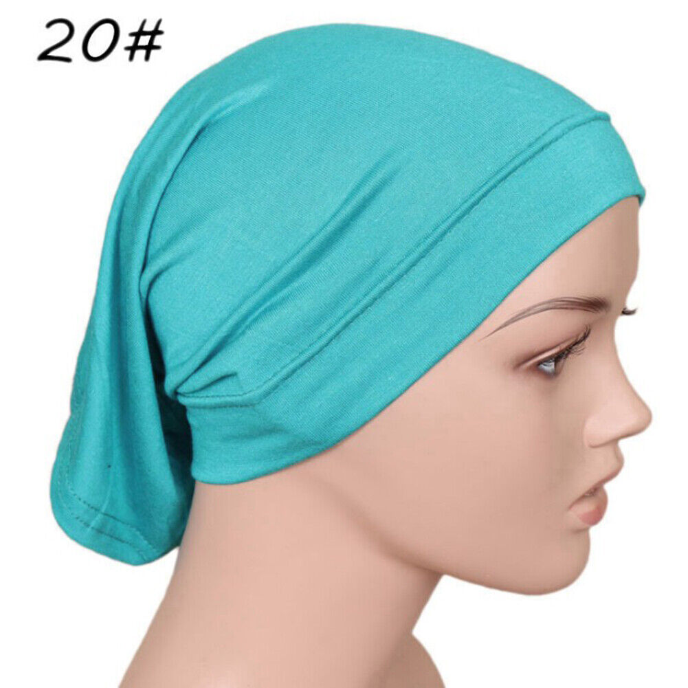 Muslim Head scarf Inner Hijab Caps Islamic Underscarf Ninja Scarf hat Unisex