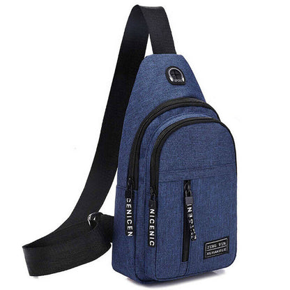 New Men Shoulder Bags Chest Bag Multifuncional Crossbody Bags Travel Sling ~URBT