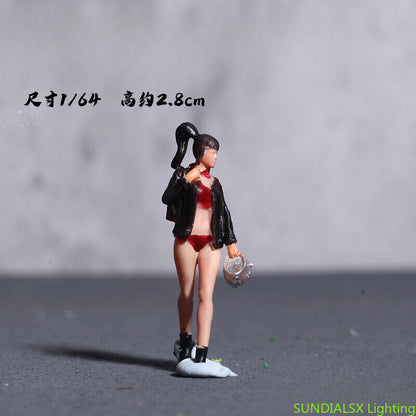 1/64 Figure Model Garage Workshops Scene Display Props Model Accessories