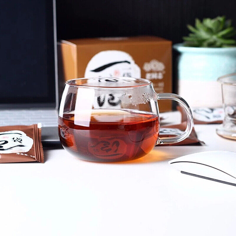 15Bags/Box Lao Tong Zhi Ripe Puer Tea Bag Fast Brewing Haiwan Top-grade Puer Tea