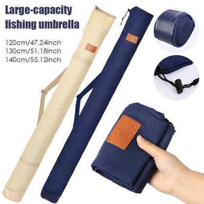 Foldable Fishing Rod Bags Carry Storage Bag Large Fishing Tackle Storage Case