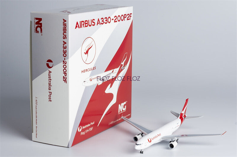 NG Models Australia Post Qantas Freight A330-200F VH-EBF Hercules 1:400 Model