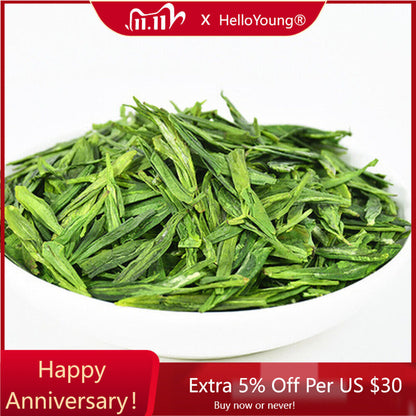 Chinese Long Jing Ecology Green Tea Original Dragon Well Loose Tea Gift Tea-