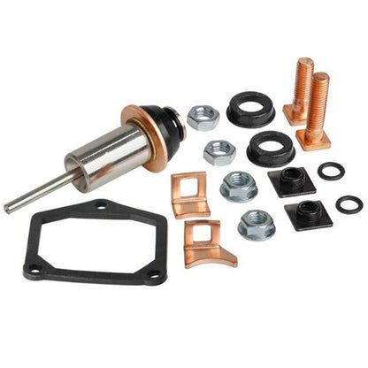 228000-6660 Starter Solenoid Repair Rebuild Kit Plunger Contacts Set For Subaru