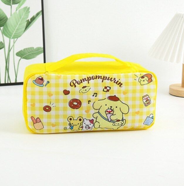 Cartoon Portable Women's Underwear Storage Bag Travel Cosmetics Storage