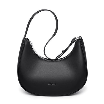 Handbags Genuine Leather Hobo Vintage Girl Shoulder Underarm Bag Purse 22*18*8CM