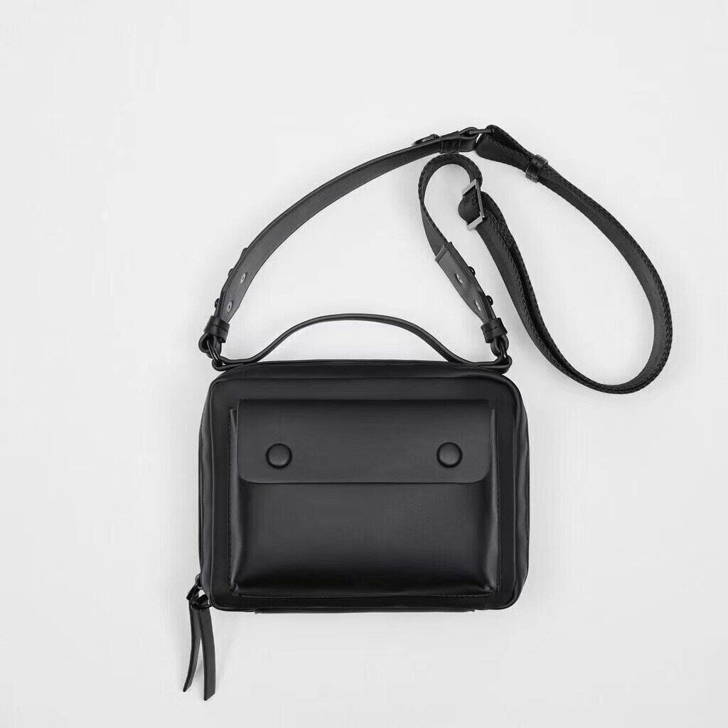 Bag Wide Shoulder Crossbody Bags Women Unisex Handbags Purses Square Tote