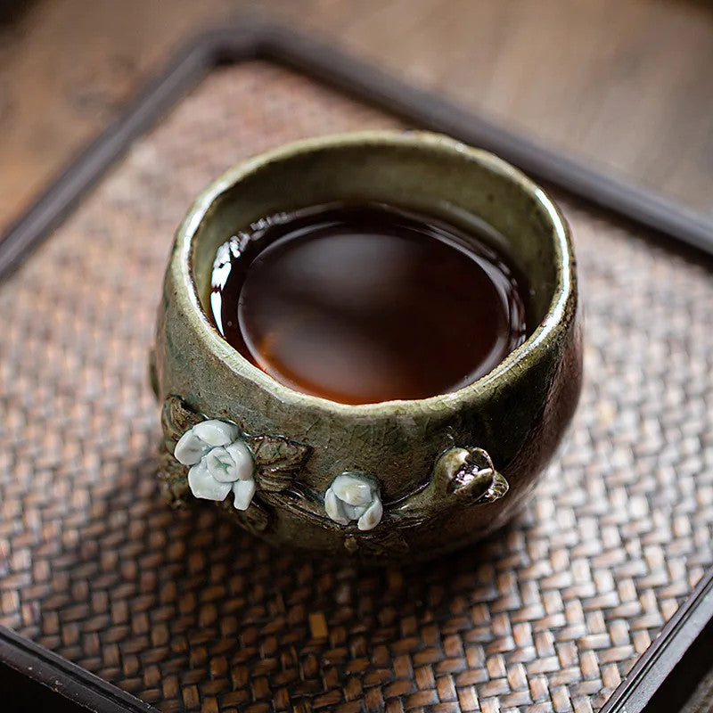Raw Ore Cup Kung Fu Brewing Ceramic Master Cup Teacup Single Cup Tea Bowl