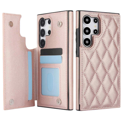 For Samsung Galaxy S25 S24 S23 S22 S21 S20 Ultra Case, Flip Folio Leather Wallet