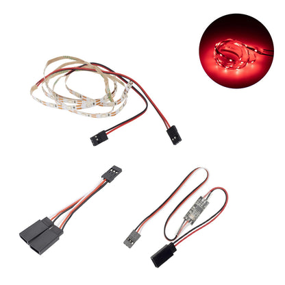 5-8V RC Fixed Wing Airplane Flying Wing Plane Remote Control LED Light Strip,
