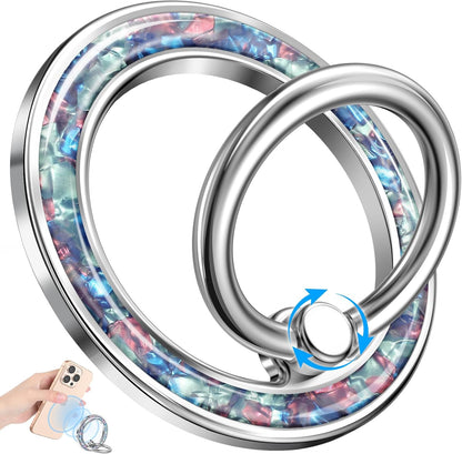 Phone Ring Holder Compatible with Magsafe - Magnetic Cell Phone Grip Magnet Remo
