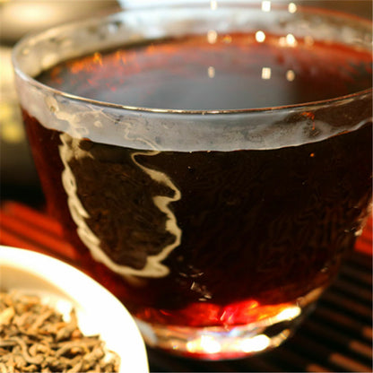 MengHai TeJi Puerh Tea Boiled Puerh Tea ChenXiang Fragrant Puerh Tea-