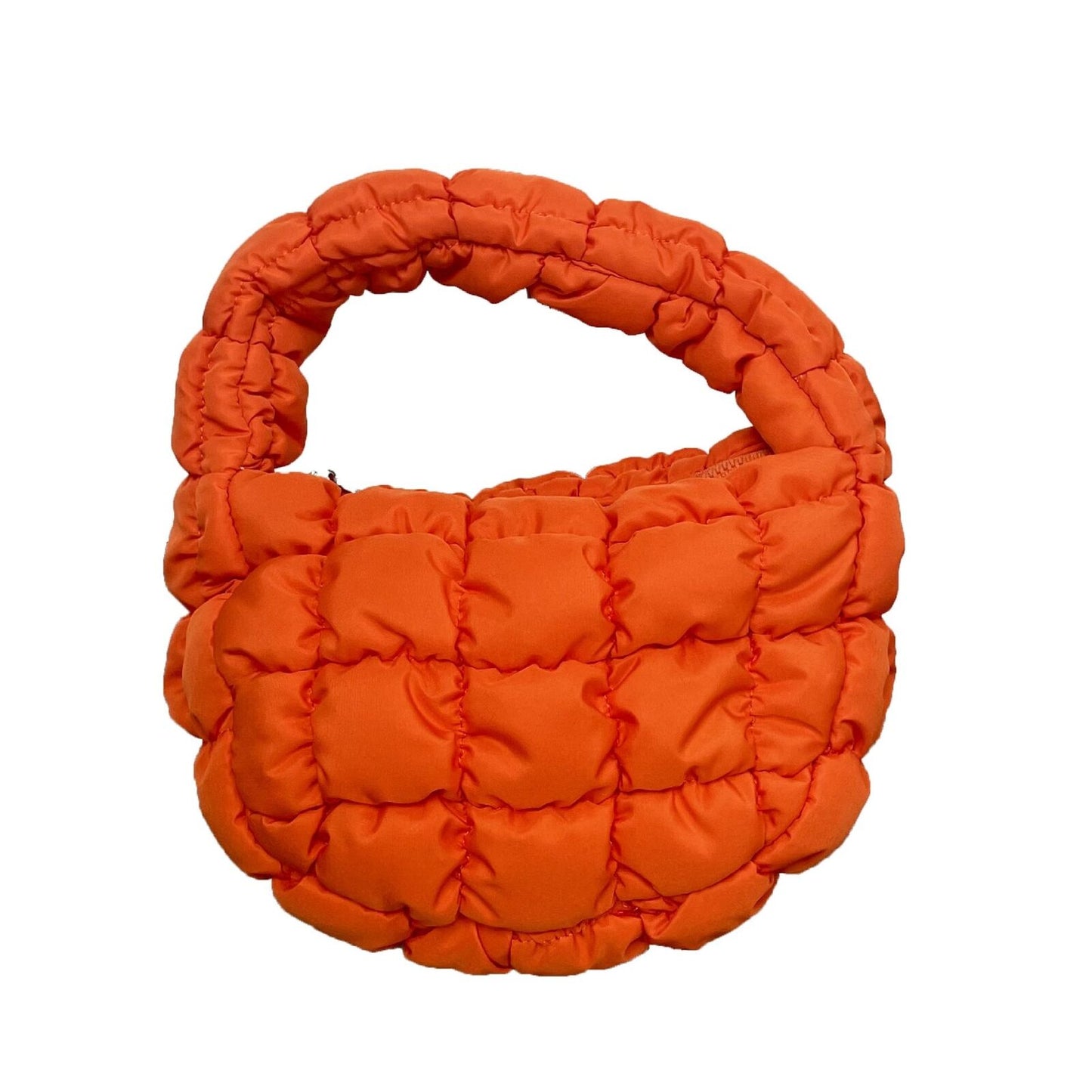 Quilted Shoulder Bag Pleated Cloud Shape Versatile Small Shoulder Handbag Totes