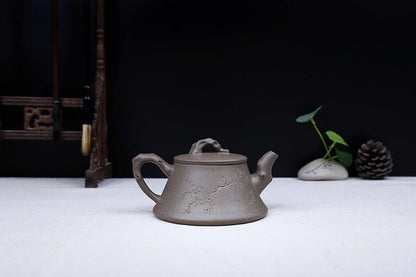 230cc China Yixing handmade purple sand green water clay teapot Shipiao Hu teapot-