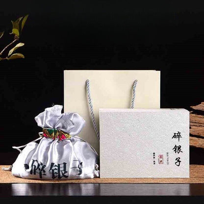 Old Banzhang Puerh Tea Ripe Tea Crushed Silver Puerh Old Tea Head Loose Tea 500g