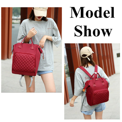 New Women's Mummy Nappy Diaper Bag Large Capacity Baby Travel Backpack Tote Bag