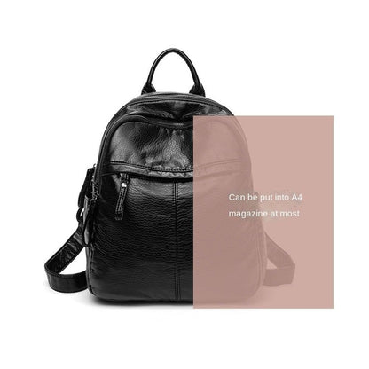 Luxury Women Backpacks Synthetic Leather Shoulder Travel School Bags 25*12*30 CM