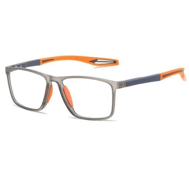 Men TR90 Anti-blue Light Square Reading Glasses Sport Lightweight Glasses New