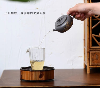 160cc chinese Yixing Handmade Zisha teapot Gray Duan clay DaBin Gongfu Tea Pot