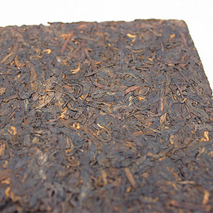 250g Yunnan Pu'er Tea Camphor Palace Tea Brick Ripe Tea Menghai Palace Brick