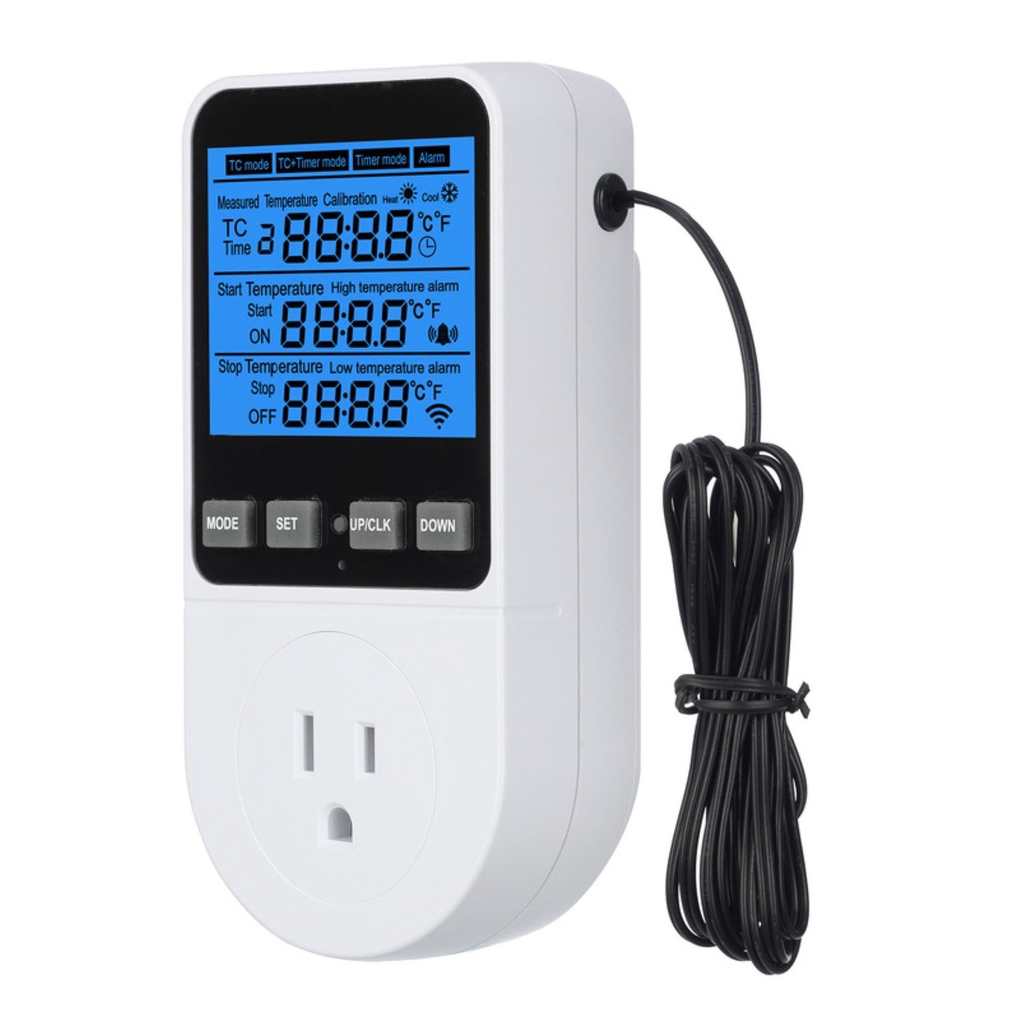New Temperature Control Socket Equipped with a 1.7m NTC 10K sensor probe