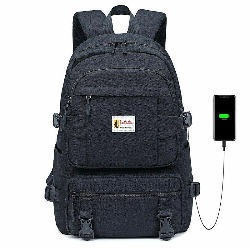 Yellow Backpack Childrens School Bags Girls Waterproof Oxford Large Teenagers