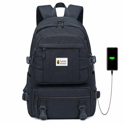 Yellow Backpack Childrens School Bags Girls Waterproof Oxford Large Teenagers