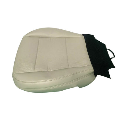 1PC Driver Leather Bottom Seat Cover Accessory Beige For Subaru Outback 2015-19