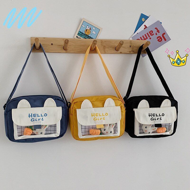 Canvas Bag Messenger Bag Shoulder Purse Shopping Handbag Crossbody 21*16*6.5 CM
