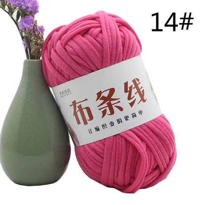 Hot Sale 100g Super Crochet Cotton Cloth Yarn Thick DIY Hand Wrap Knitting Yarn