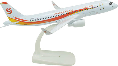 1:400 20cm A320 China Longjiang Airlines Metal Airplane Model Plane Toy Plane