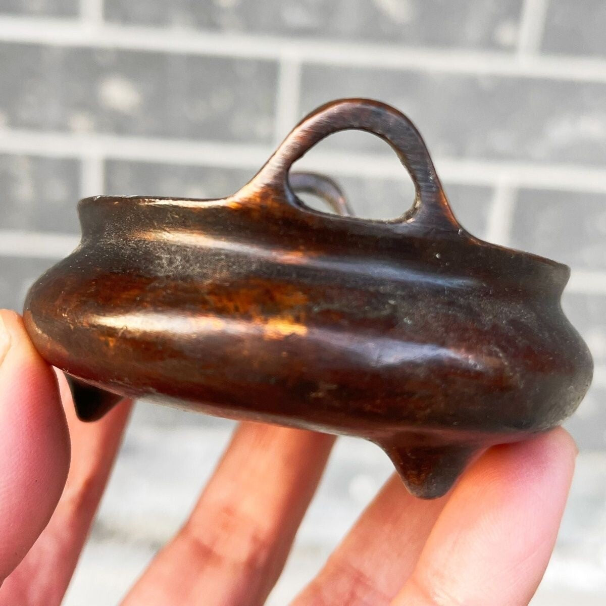 Collection rare Chinese Incense Burner Bronze/Brass Candle Burner holder