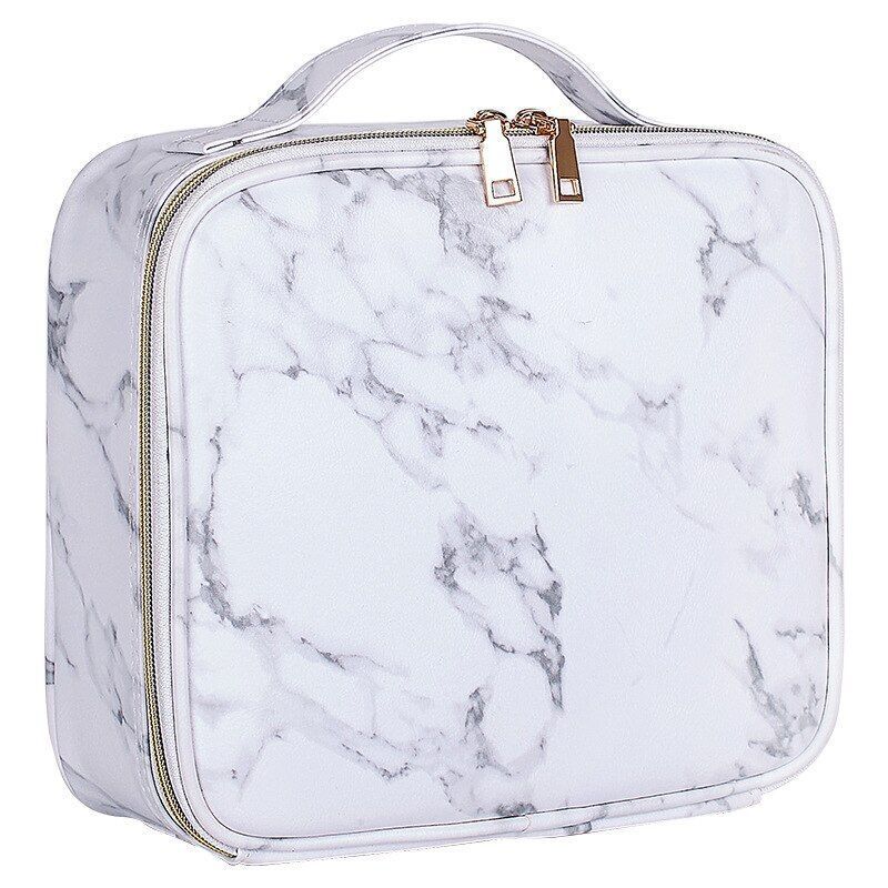 Marble Cosmetic Bag Storage Multi Functional Portable Traveling Makeup Cases 1PC