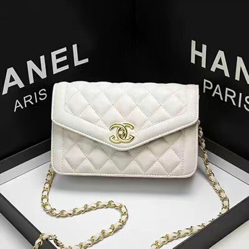 Women's Bags Fashion One Shoulder Female Bag White/Black Handbag Fashionable Bag