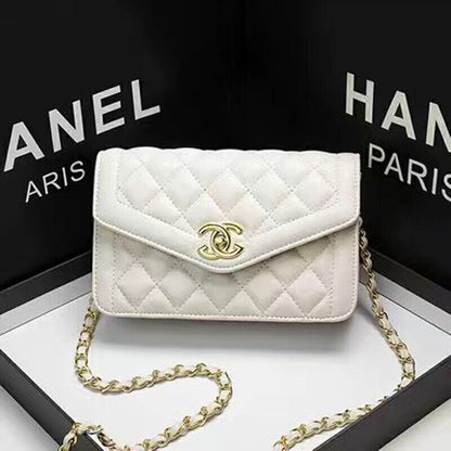 Women's Bags Fashion One Shoulder Female Bag White/Black Handbag Fashionable Bag