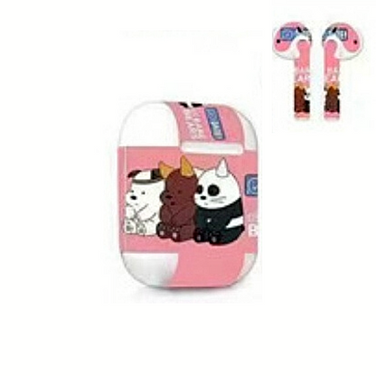 Protector Calcomania de Vinylo Forro Para Audifonos Auriculares Aairpods 1/2